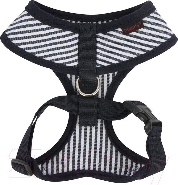 Изображение товара Шлея-жилетка для животных Puppia Bobby / PARA-HA1523-SN-XL (синий в полоску)