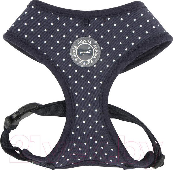 Изображение товара Шлея-жилетка для животных Puppia Dotty / PARA-HA1529-NY-M (темно-синий)