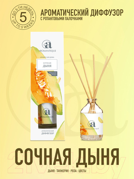 Изображение товара Аромадиффузор Aromantique Сочная дыня (50мл)