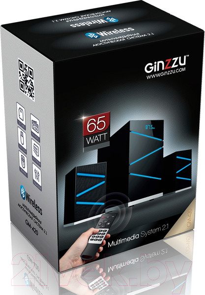 Изображение товара Мультимедиа акустика Ginzzu GM-420
