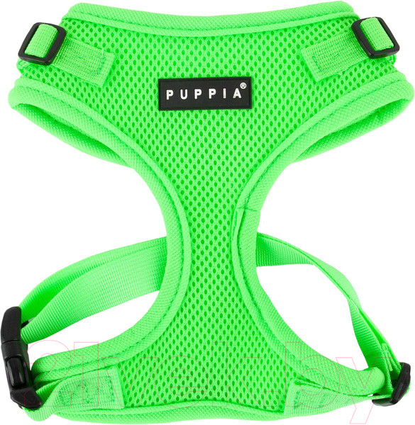 Изображение товара Шлея-жилетка для животных Puppia Neon Soft / PAQA-AC1430-GR-L (салатовый)