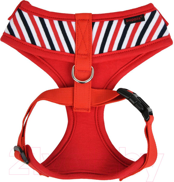 Изображение товара Шлея-жилетка для животных Puppia Seaman / PAUA-HA1832-RD-L (красный)