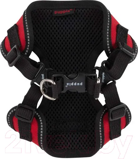Изображение товара Шлея-жилетка для животных Puppia Trek / PLRA-HC9323-RD-S (красный)