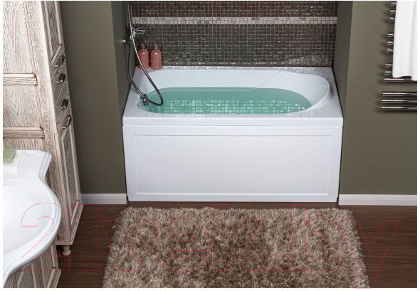 Изображение товара Ванна акриловая Aquanet West 120x70