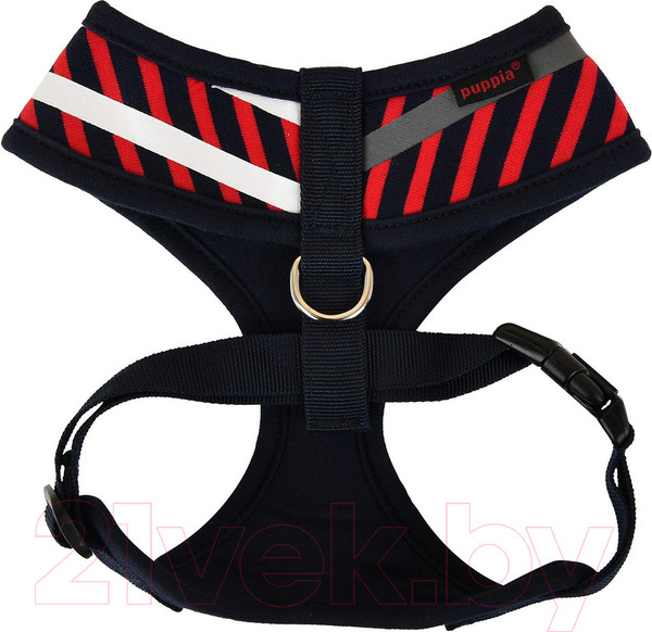 Изображение товара Шлея-жилетка для животных Puppia Briton / PAUA-HA1829-RD-S (красный/светоотражающий)