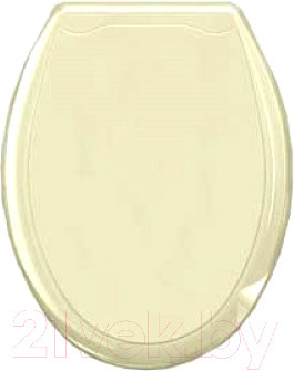 Изображение товара Сиденье для унитаза Еврокомфорт Океан 104-407-00-06 (жесткое, кремовый)
