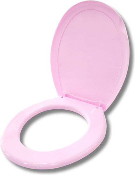 Изображение товара Сиденье для унитаза Еврокомфорт Океан 104-407-00-03 (жесткое, розовый)
