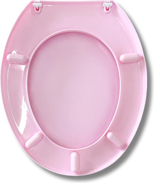 Изображение товара Сиденье для унитаза Еврокомфорт Океан 104-407-00-03 (жесткое, розовый)