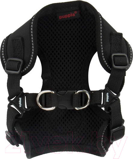 Изображение товара Шлея-жилетка для животных Puppia Trek / PLRA-HC9323-BK-L (черный)