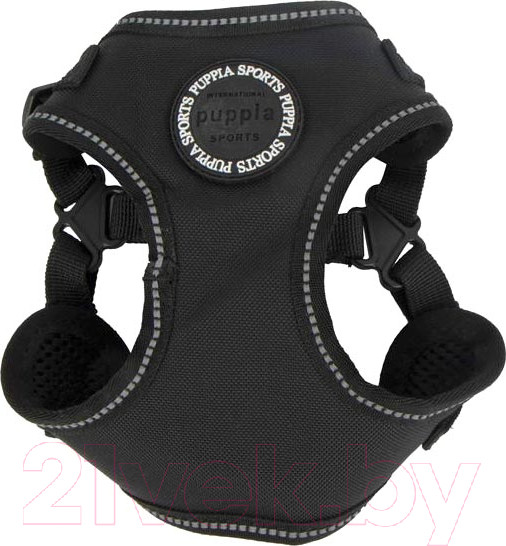 Изображение товара Шлея-жилетка для животных Puppia Trek / PLRA-HC9323-BK-L (черный)