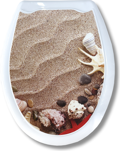 Изображение товара Сиденье для унитаза Еврокомфорт Песок 104-406-00 (жесткое)