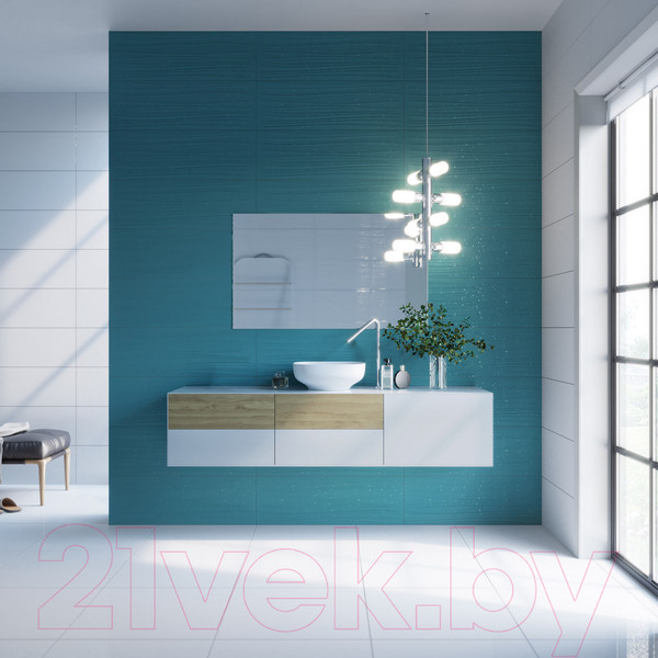 Изображение товара Плитка Gracia Ceramica Marella Turquoise Wall 01 (300x900)
