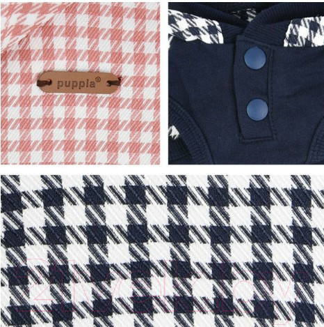 Изображение товара Футболка для животных Puppia Collette / PAUA-TS1805-IP-L (L, розовый)