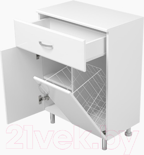 Изображение товара Тумба для ванной Misty Люси 60 / Э-Люс07060-011Бк