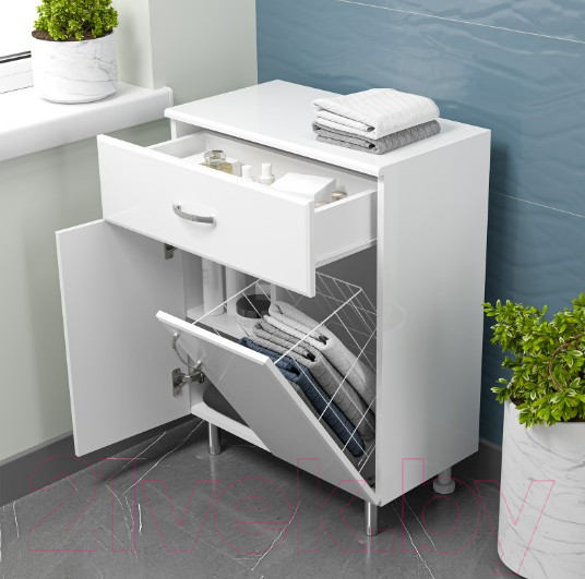 Изображение товара Тумба для ванной Misty Люси 60 / Э-Люс07060-011Бк