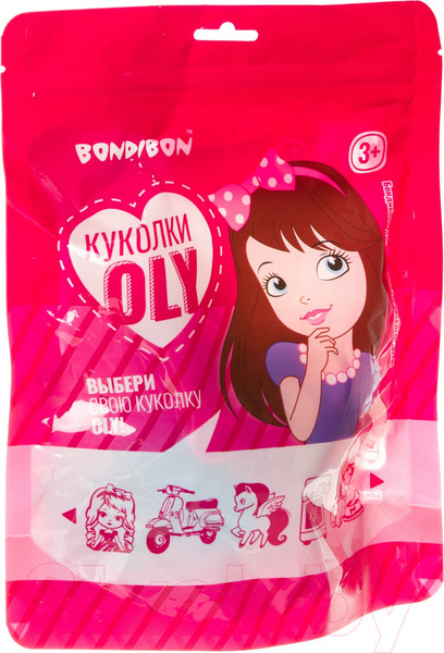 Изображение товара Кукла с аксессуарами Bondibon OLY с собачкой в будке / ВВ3988