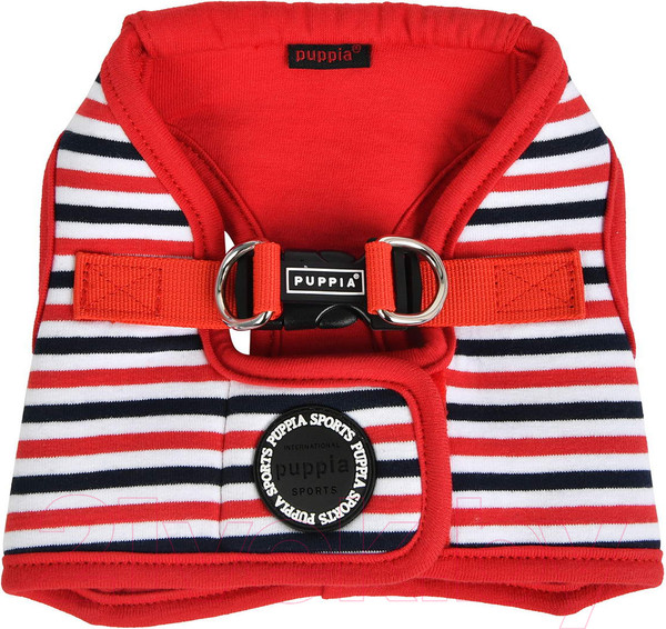 Изображение товара Шлея-жилетка для животных Puppia Seaman / PAUA-HB1832-RD-L (красный)
