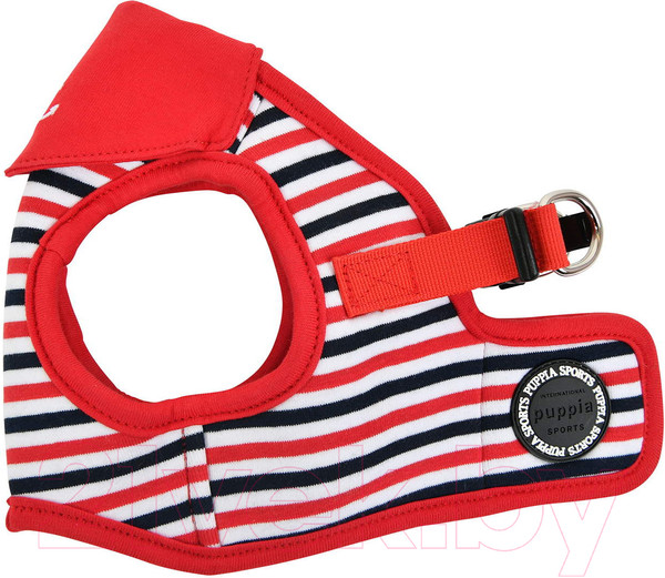 Изображение товара Шлея-жилетка для животных Puppia Seaman / PAUA-HB1832-RD-S (красный)