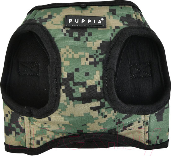 Изображение товара Шлея-жилетка для животных Puppia Sentinel / PAUA-HB1827-KC-M (хаки камуфляж)