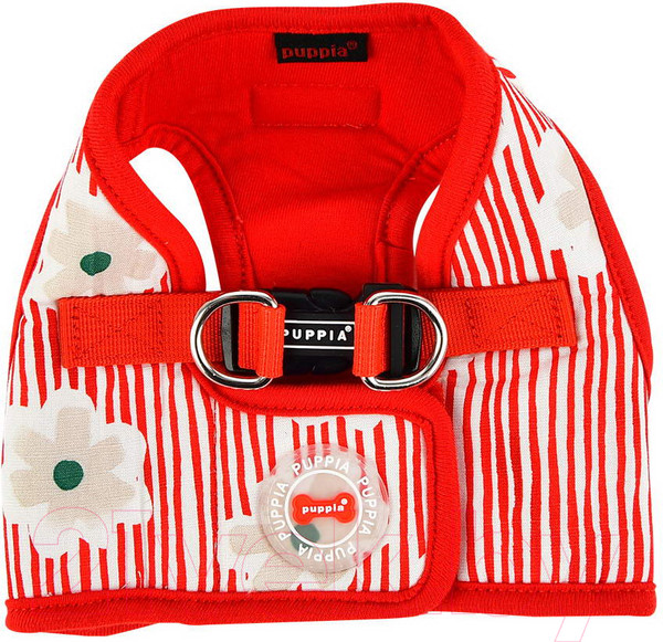 Изображение товара Шлея-жилетка для животных Puppia Verna / PATA-HB1714-RD-S (красный)