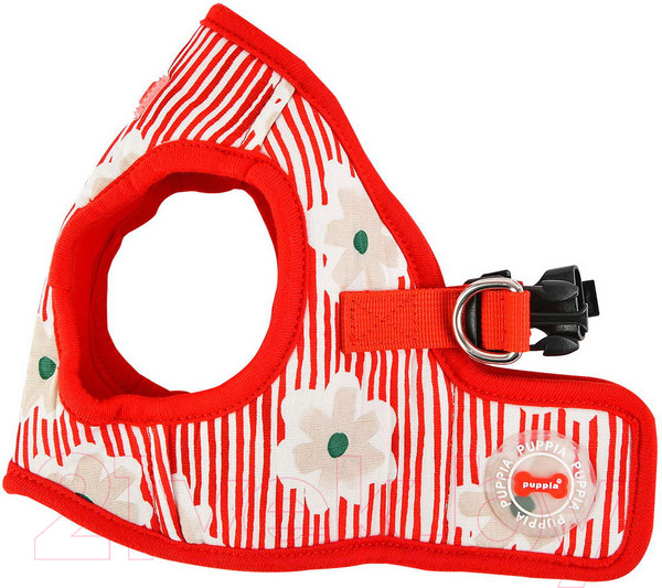 Изображение товара Шлея-жилетка для животных Puppia Verna / PATA-HB1714-RD-S (красный)