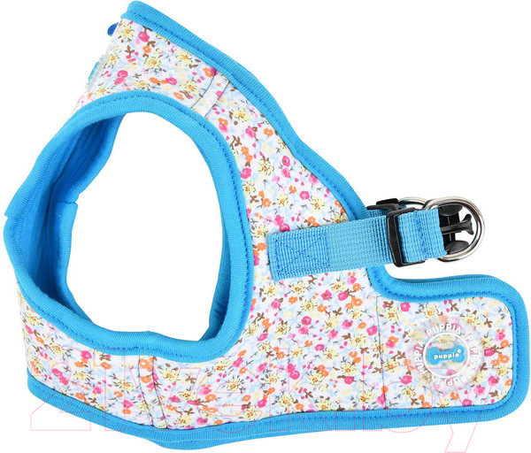 Изображение товара Шлея-жилетка для животных Puppia Wildflower / PAUA-HB1826-SB-S (голубой)
