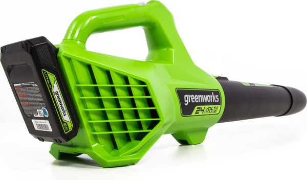 Изображение товара Воздуходувка аккумуляторная Greenworks G24AB 24V / 2404807 (без АКБ и ЗУ)
