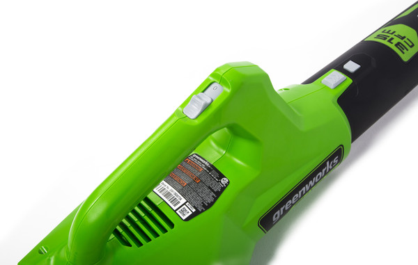 Изображение товара Воздуходувка аккумуляторная Greenworks G24AB 24V / 2404807 (без АКБ и ЗУ)