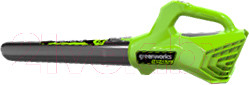Изображение товара Воздуходувка аккумуляторная Greenworks G24ABK2 (2404807UA)