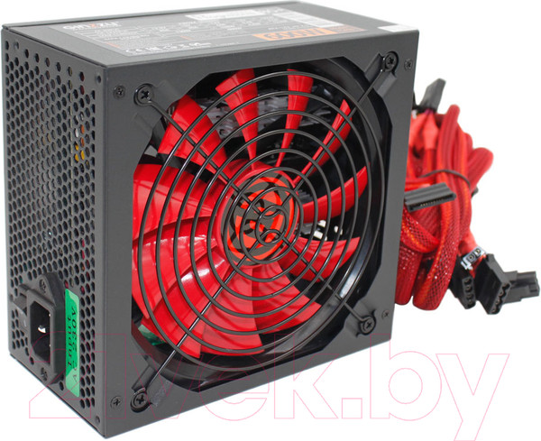 Изображение товара Блок питания для компьютера Ginzzu PC600 600W