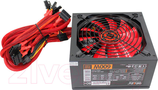 Изображение товара Блок питания для компьютера Ginzzu PC600 600W