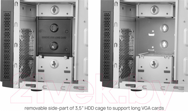 Изображение товара Корпус для компьютера Chieftec Elox HC-10B-OP