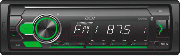 Изображение товара Бездисковая автомагнитола ACV AVS-912BG