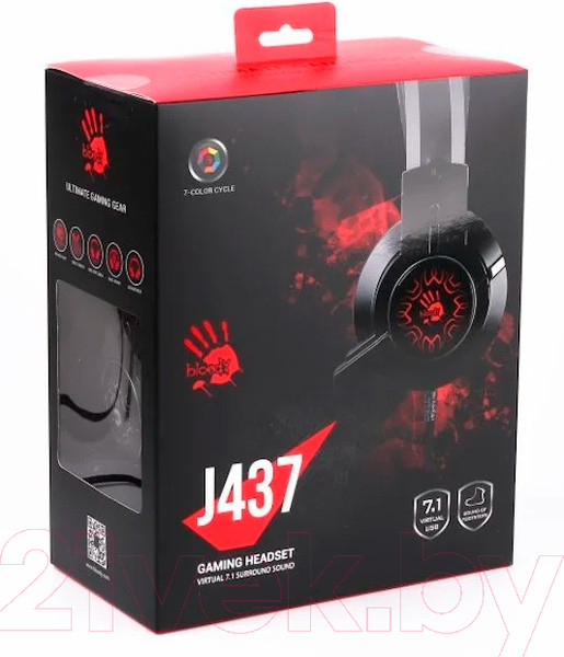 Изображение товара Наушники-гарнитура A4Tech Bloody J437