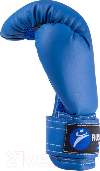 Изображение товара Набор для бокса детский RuscoSport 4oz (черный/синий)