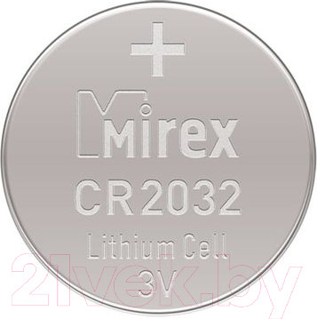 Изображение товара Комплект батареек Mirex CR2032 / CR2032-E4 (4шт)