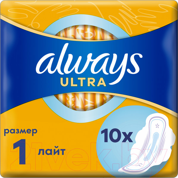 Изображение товара Прокладки гигиенические Always Light Single (10шт, ароматизированные)