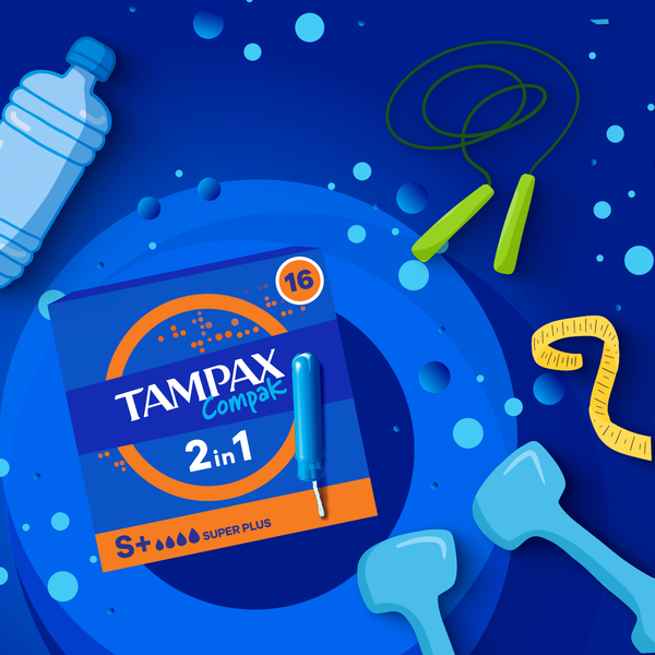 Изображение товара Тампоны гигиенические Tampax Compak Super Plus Duo (16шт)