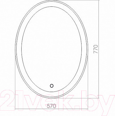 Изображение товара Зеркало Silver Mirrors Италия 57x77 / ФР-00000846