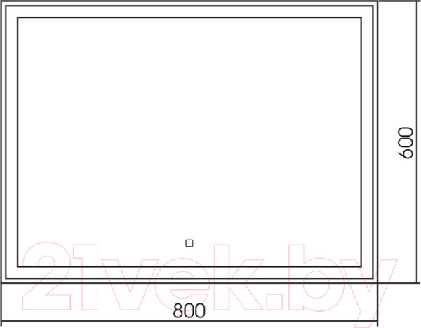 Изображение товара Зеркало Silver Mirrors Ливия 80x60 / ФР-00000942