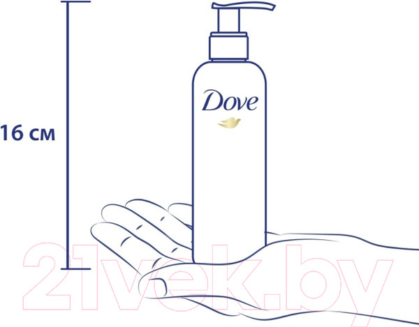 Изображение товара Мицеллярный гель Dove С маслами (120мл)