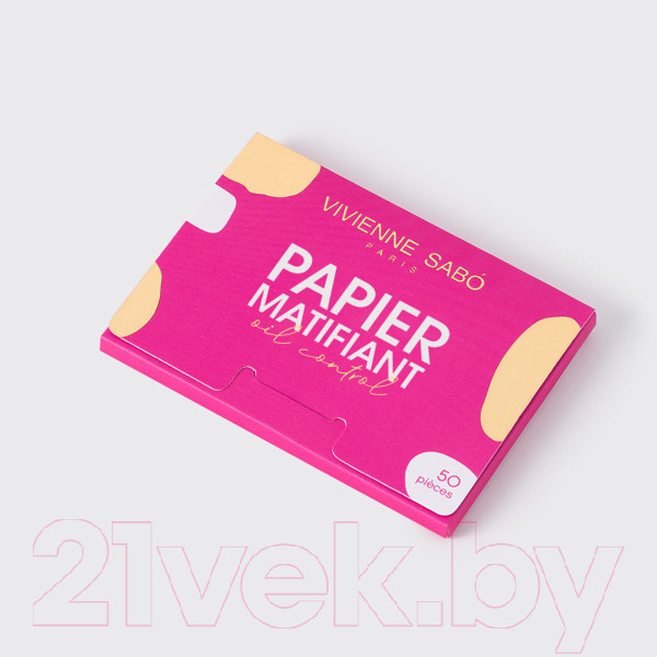 Изображение товара Матирующие салфетки для лица Vivienne Sabo 50шт