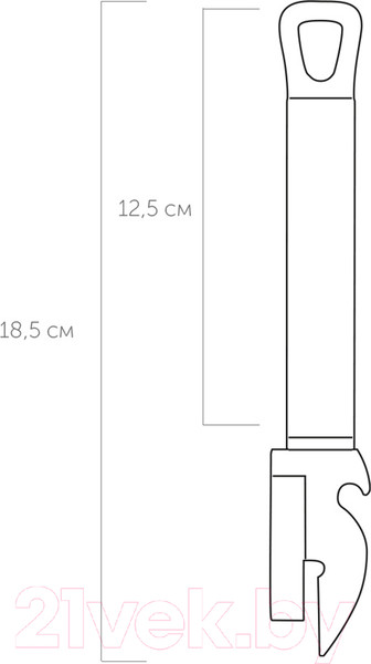 Изображение товара Консервный нож Nadoba 721023