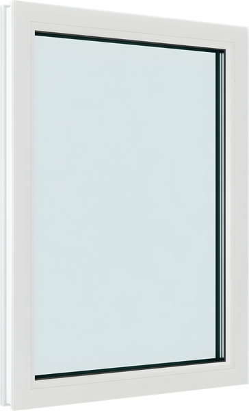 Изображение товара Окно ПВХ Добрае акенца Глухое 3 стекла (1200x900)