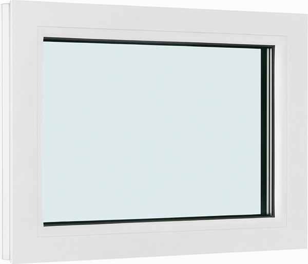 Изображение товара Окно ПВХ Добрае акенца Глухое 2 стекла (500x700)