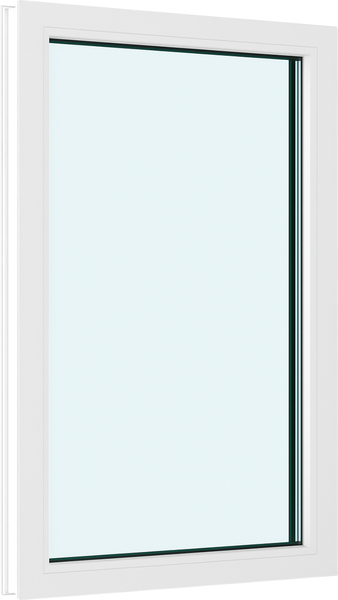 Изображение товара Окно ПВХ Добрае акенца Глухое 2 стекла (1100x700)