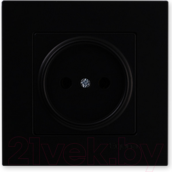 Изображение товара Розетка Gunsan Eqona 01403400-151113 (черный)