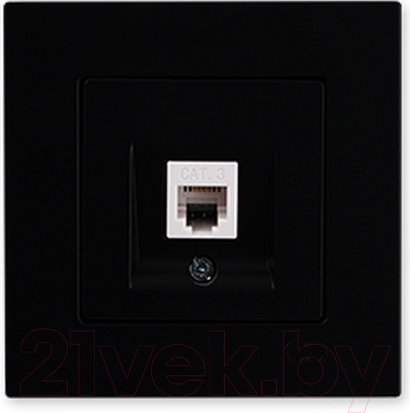 Изображение товара Розетка Gunsan Eqona 01403400-157120 (черный)