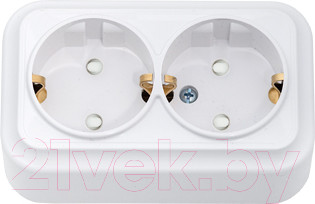 Изображение товара Розетка Bylectrica Вариант РА16-0146 (белый)