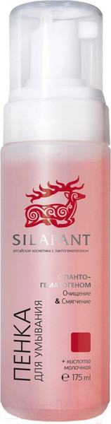 Изображение товара Пенка для умывания Silapant С пантогематогеном (175мл)